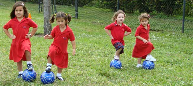 preschool girls soccer